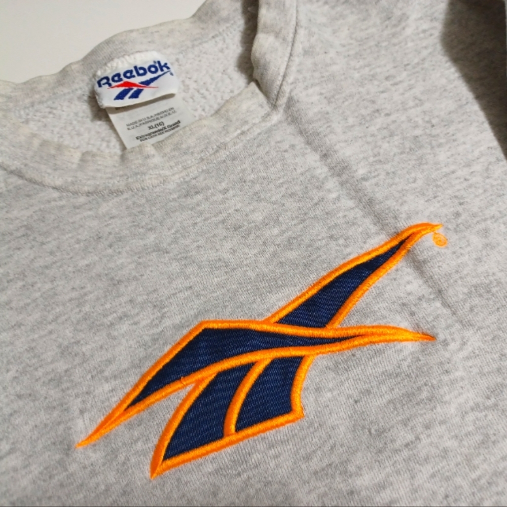Old Worn Reebok Sweatshirt.